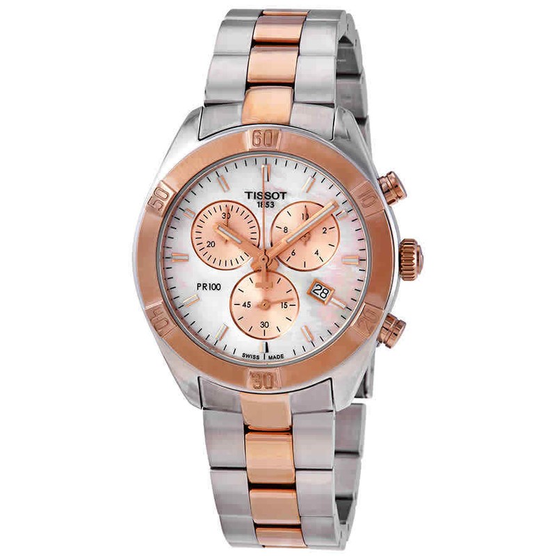 tissot pr100 sport chic chronograph